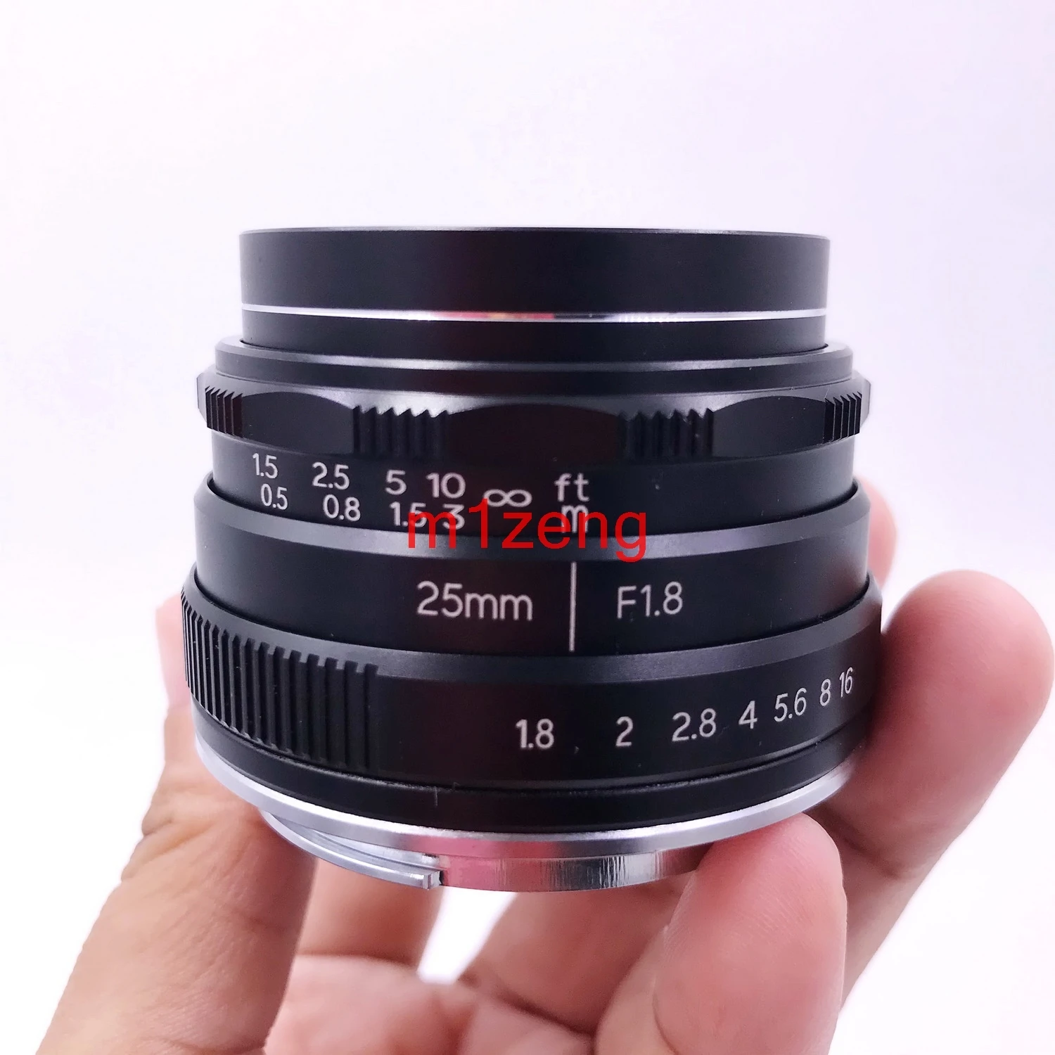 APS 25 мм F1.8 ручной фокусирующий объектив для Sony e mount a6500 fuji xe3 xh1 xa7 panasonic m4/3 canon eosm nikon z