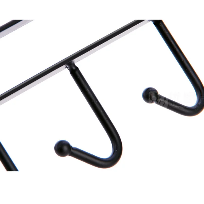 Кухня кованого железа бесшовные гвозди крюк шкаф многофункциональная стойка для