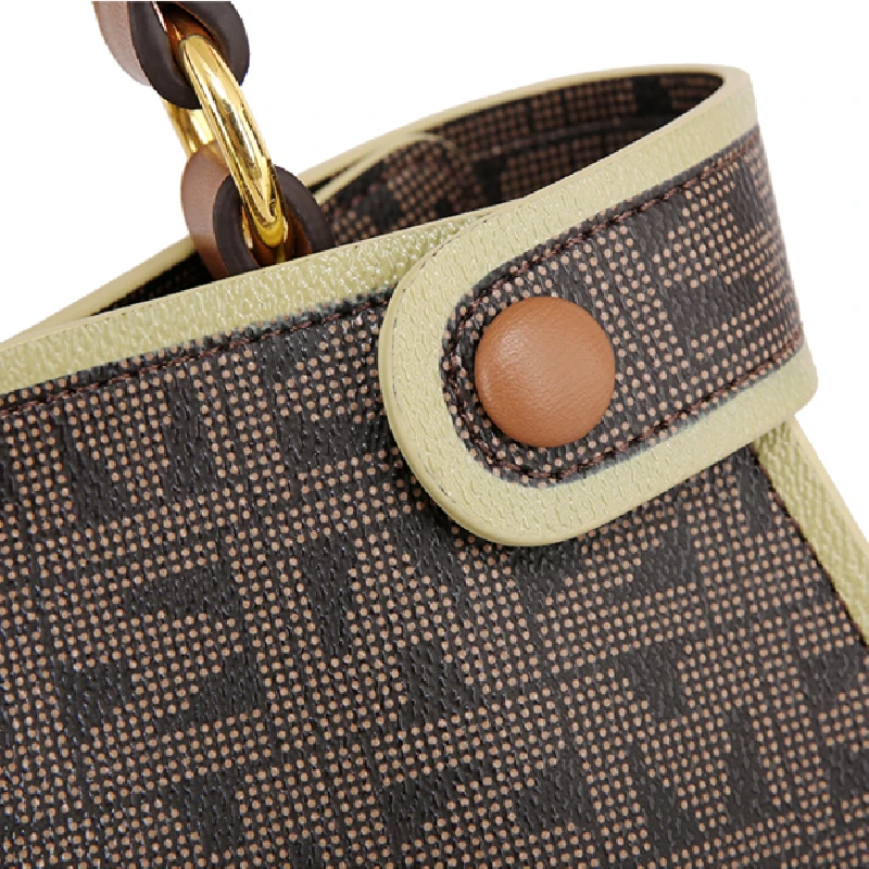 Genuine Leather Printed Handbags 2021 New Fashion All-match Female Messenger Bag Large Capacity One-shoulder Portable Totes Sac