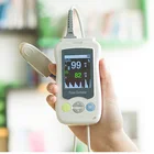 Медицинский Пульсоксиметр на кончик пальца, ручной пульсоксиметр, мини OLED с педиатрическими зондами для взрослых