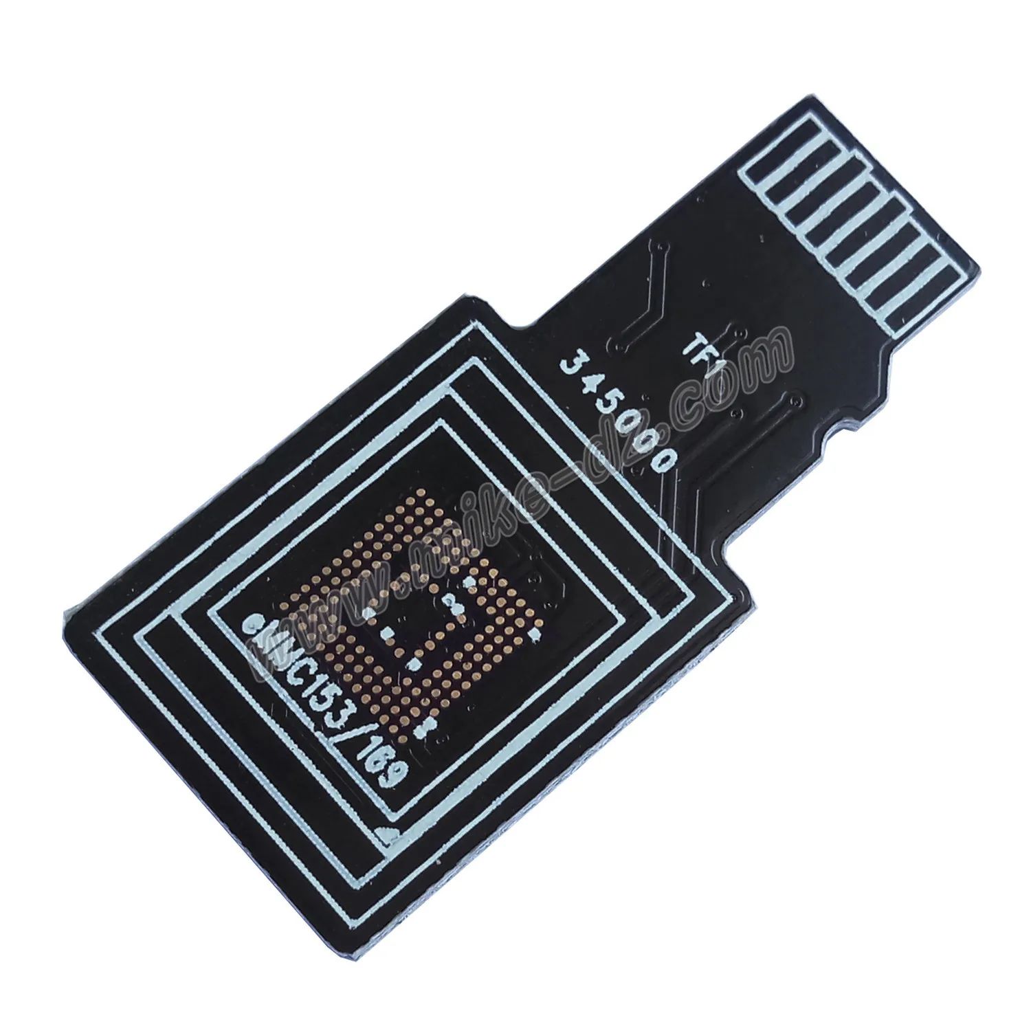 EMMC153/169 тестовая плата BGA153/169 поворотная TF для сжигания адаптера чтения и