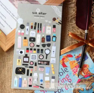 

1 pcs New Kawaii 3D Deco scrapbooking stickers/planner stickers/Decoration label/ cosmetic/office supplies Cute stationery