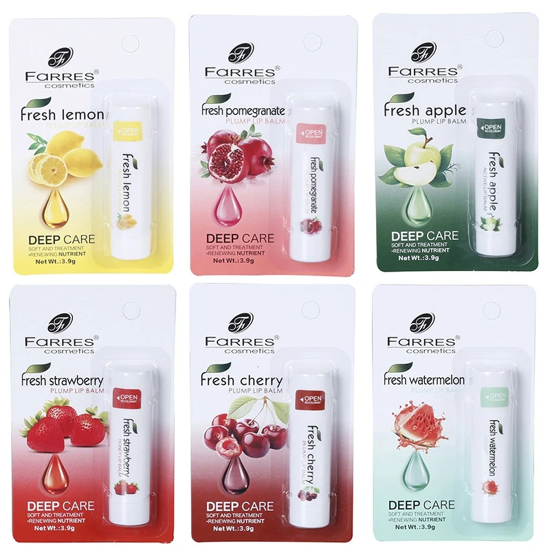 Средство для ухода за губами с фруктовым ароматом стойкая водостойкая