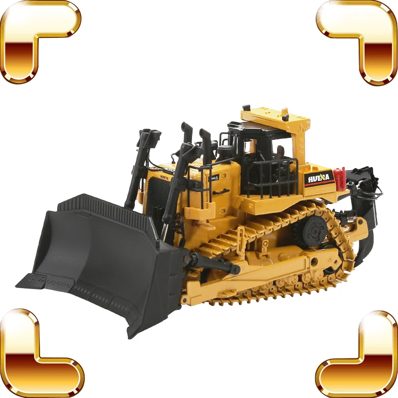 Роскошный подарок 1/50 модель бульдозера коллекция инженерных автомобилей из