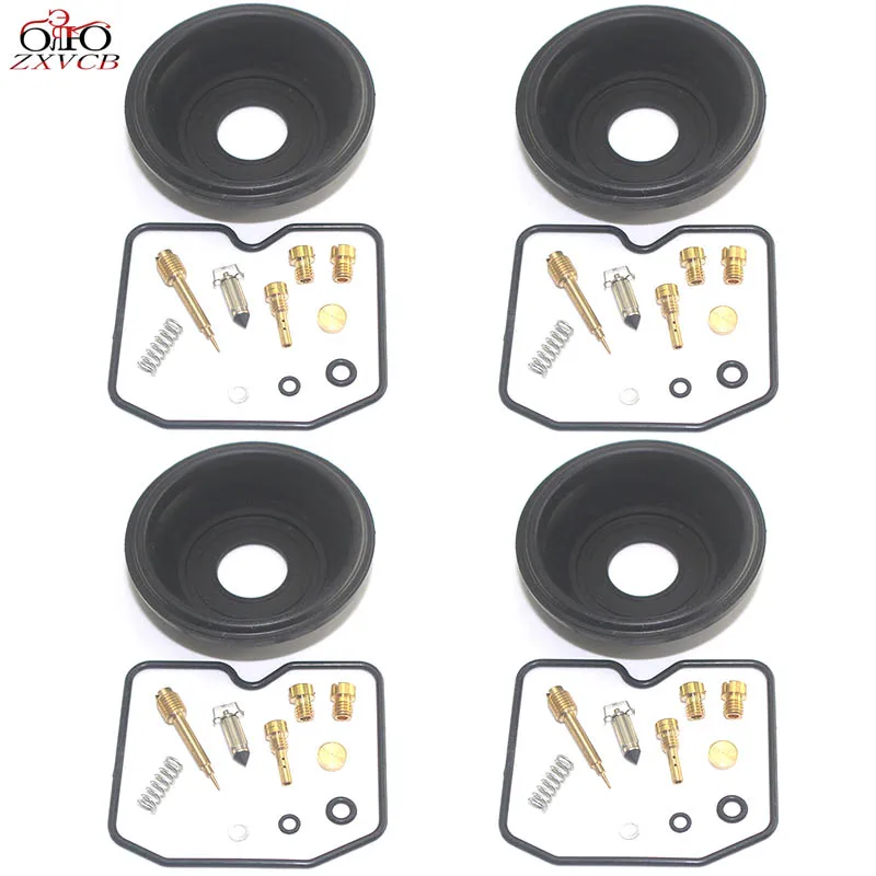 

4set motorcycle carburetor repair kit for ZR550B 1990-1994 Zephyr 550 ZR 550 ZR550 B Plunger diaphragm