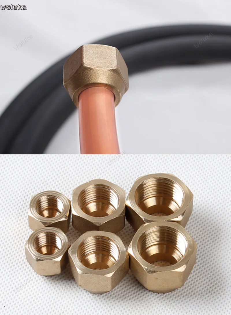 Соединительная медная труба для кондиционера удлиненная общая утолщенная