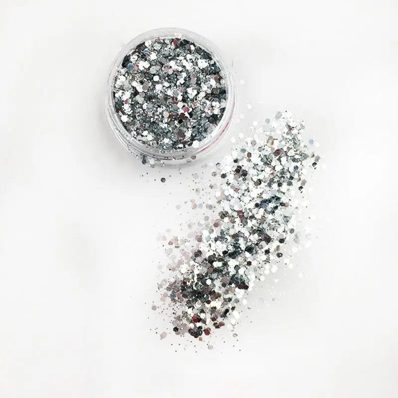 

DIY Crystal Epoxy Jewelry Glitter Mixed Coarse Powder Nail Art Making Filler