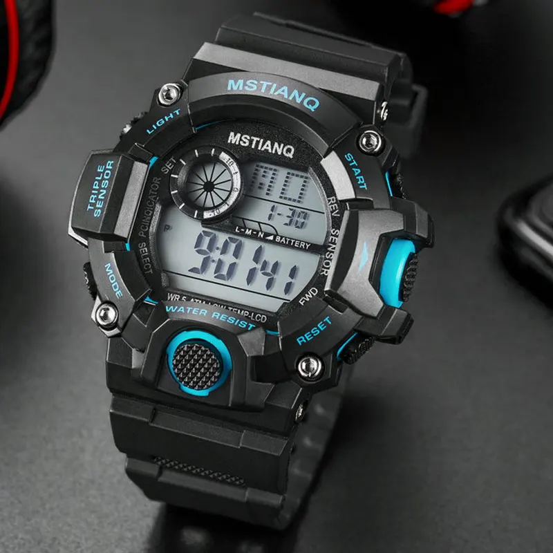 

ChildrenS Watches Multi-function Electronic Swimming Waterproof Sports Luminous Kids Watches