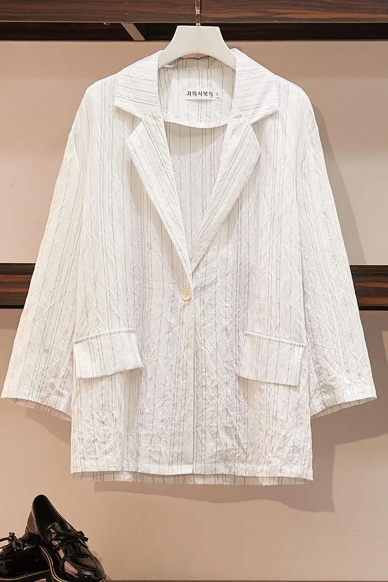 Повседневный Модный женский костюм с коротким пальто | Женская одежда