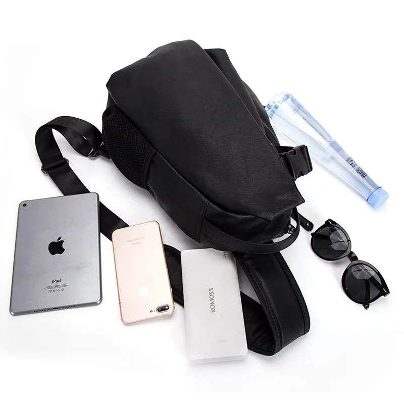 

Men's Messenger Bag Fashion Bag Vintage Backpack Fashion Chest Bag Schoolbag
