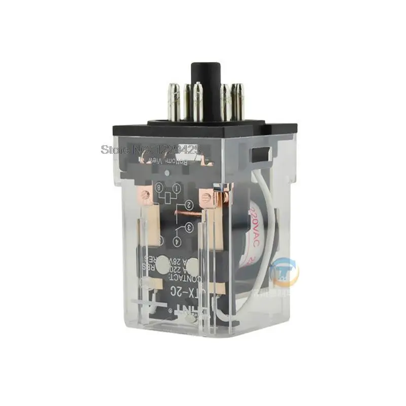 CHINT CHNT маленькое электромагнитное реле 8 контактов JTX-2C 24V 220V 2NO + 2NC - купить по