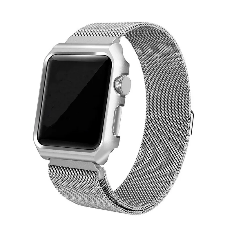Ремешок для Apple watch 42mm One Body Milanese Loop Металл серебро | Электроника