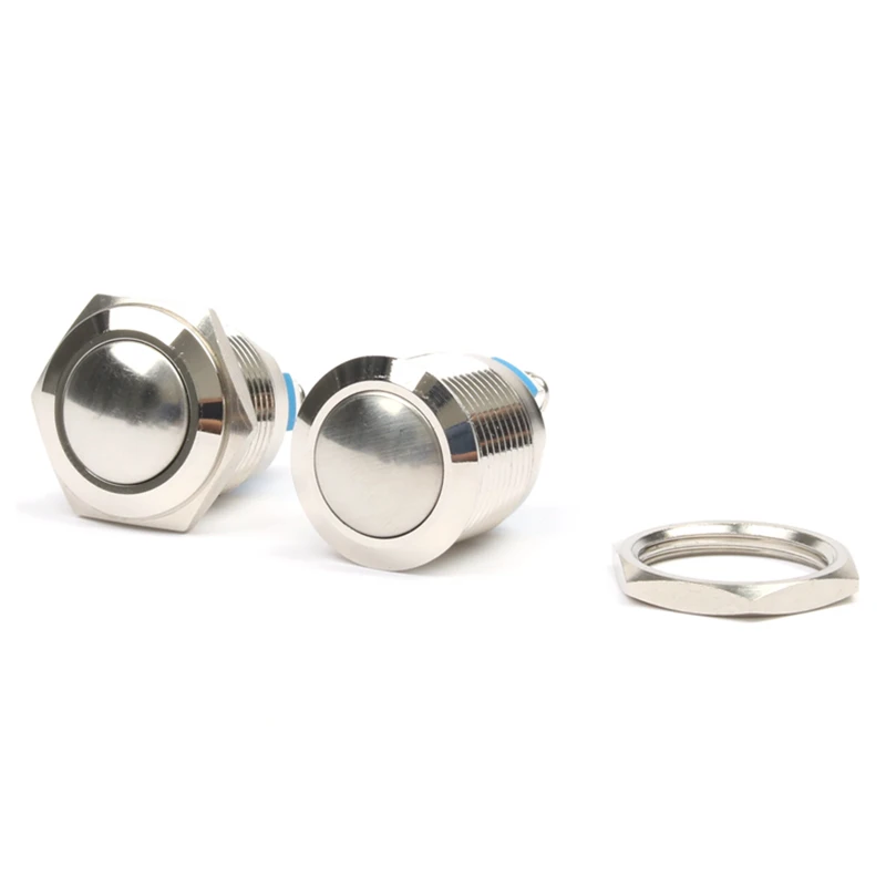 1 шт. металлический кнопочный переключатель 16 мм Кнопка запуска звукового