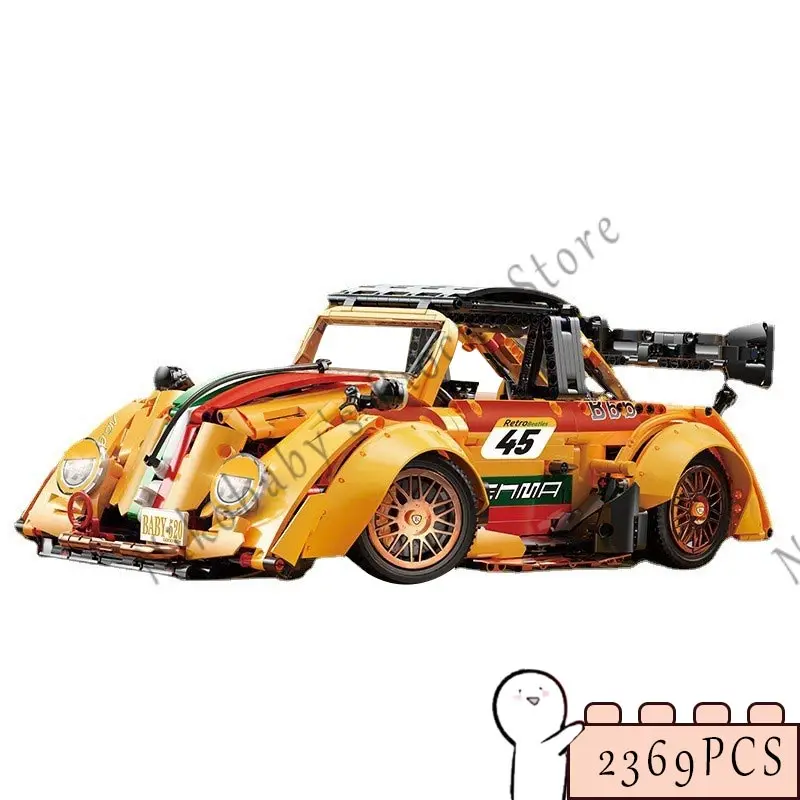 

Новинка 2369 шт. Суперскоростной Радиоуправляемый автомобиль технология MOC строительные блоки детские подарки модель автомобиля Детский кон...