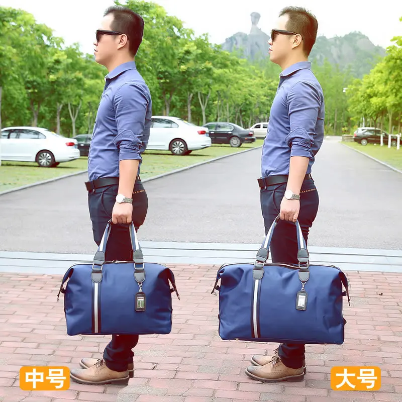 Вместительная дорожная сумка для мужчин и женщин водонепроницаемый нейлоновый