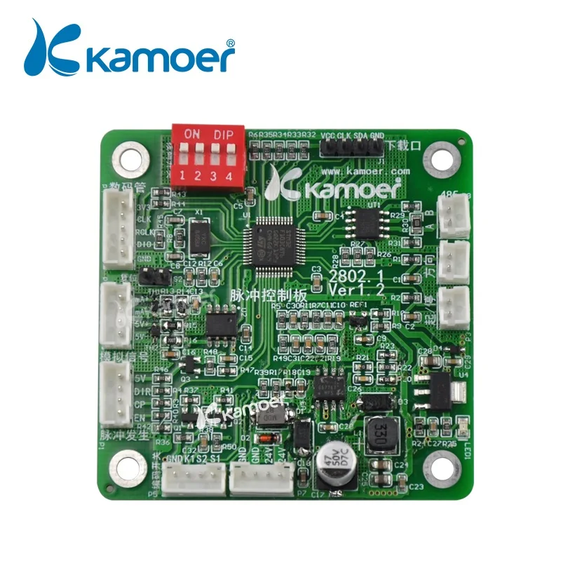 Kamoer DC 24V 2802 контроллер импульсного генератора работает с шаговым двигателем