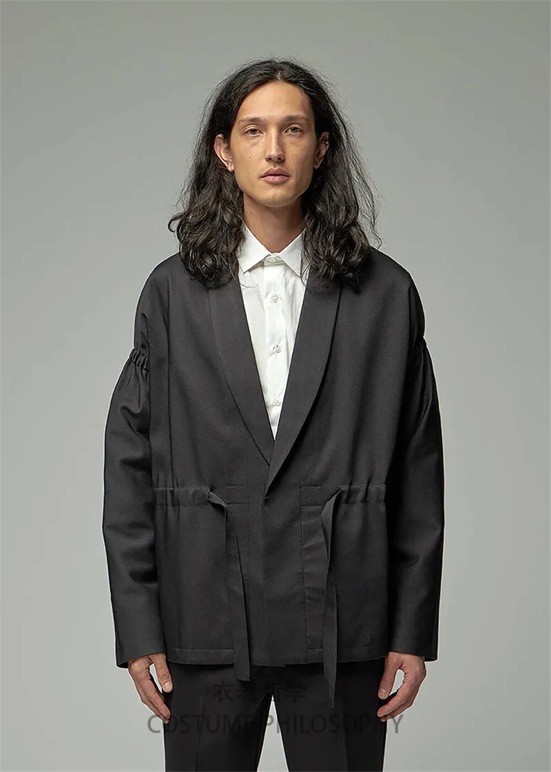 

Мужской пиджак, XS-5XL, 2020, костюмы для певцов больших размеров