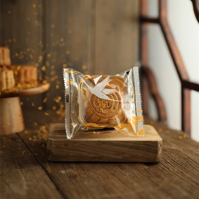 StoBag 100 шт. Mooncake пластиковый внутренний поднос Xi Su He яичный желток четкая упаковка