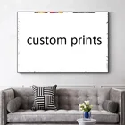 Пользовательские фотографии на холсте пользовательские принты водонепроницаемые печатные плакаты и принты на заказ картины на обуви домашний декор