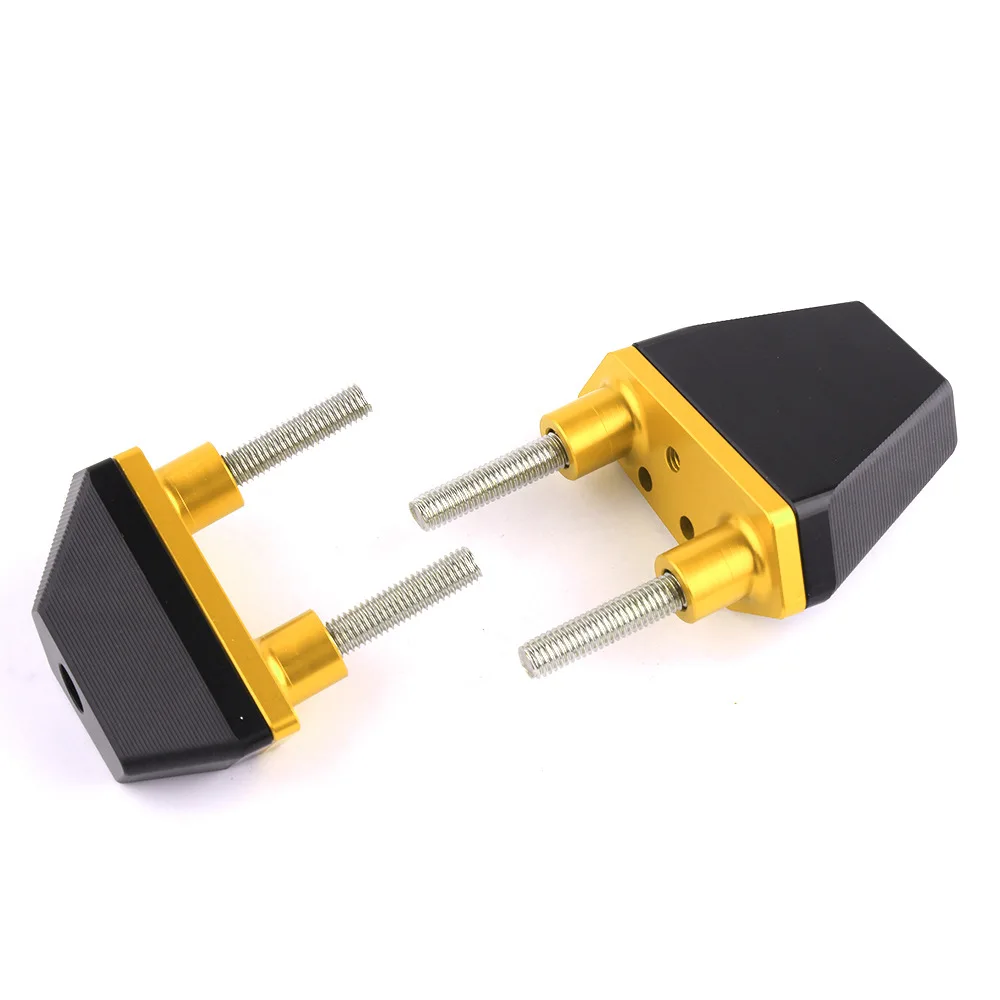 Алюминиевые аварийные прокладки для мотоциклов с ЧПУ защита слайдеров рамы Kawasaki