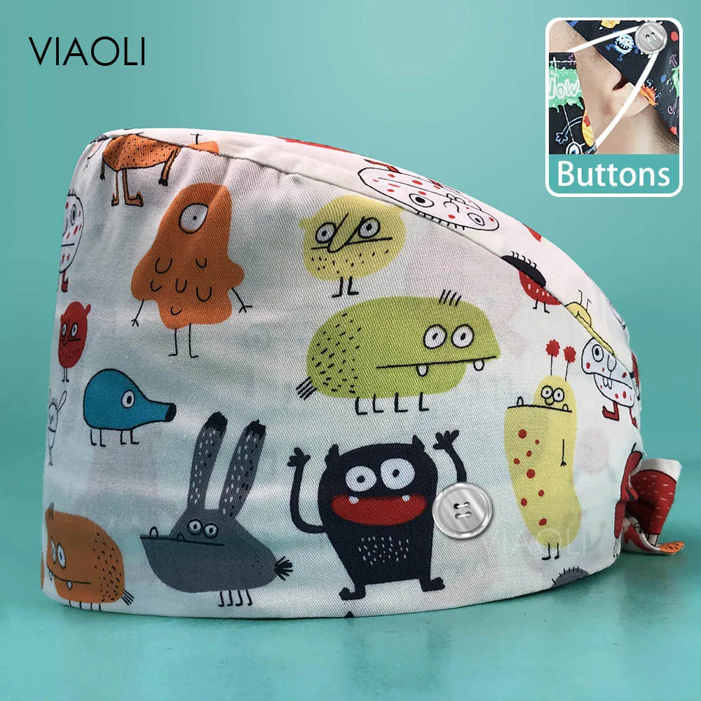 

Шапка для инфермы Medici, Пылезащитная стандартная шапка для животных, стоматологический головной убор, скрабы для кормления, аксессуары для в...