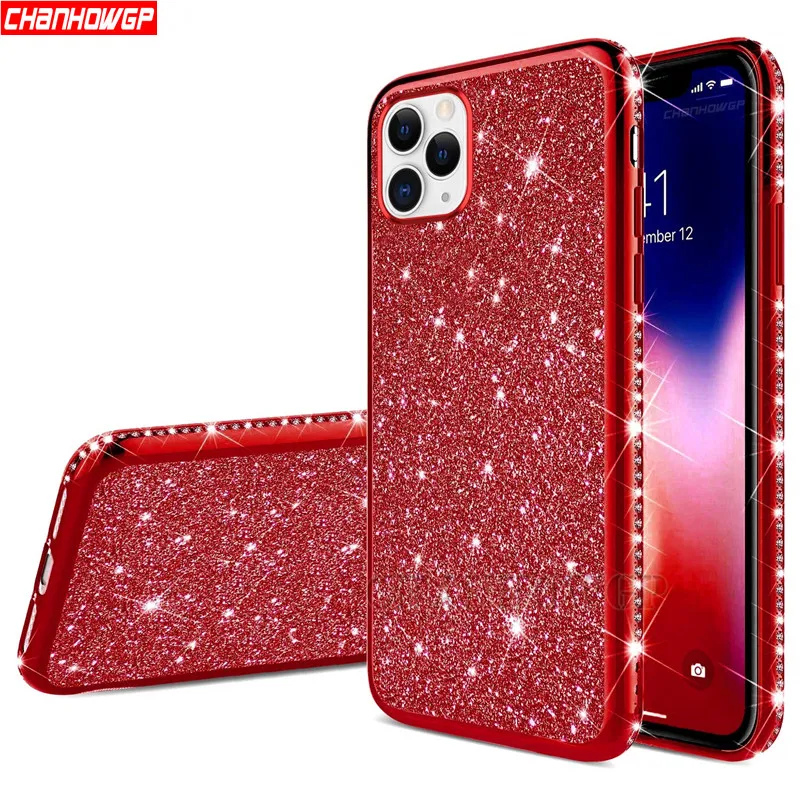 Роскошный прозрачный силиконовый чехол для iPhone 11 Pro Max 2019 новый мягкий из ТПУ XR XS MAX