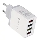 4 порта USB зарядное устройство Quick Charge 3,0 для iPhone, планшета, для путешествий зарядный головы индукционные мобильный телефон зарядное устройство адаптер
