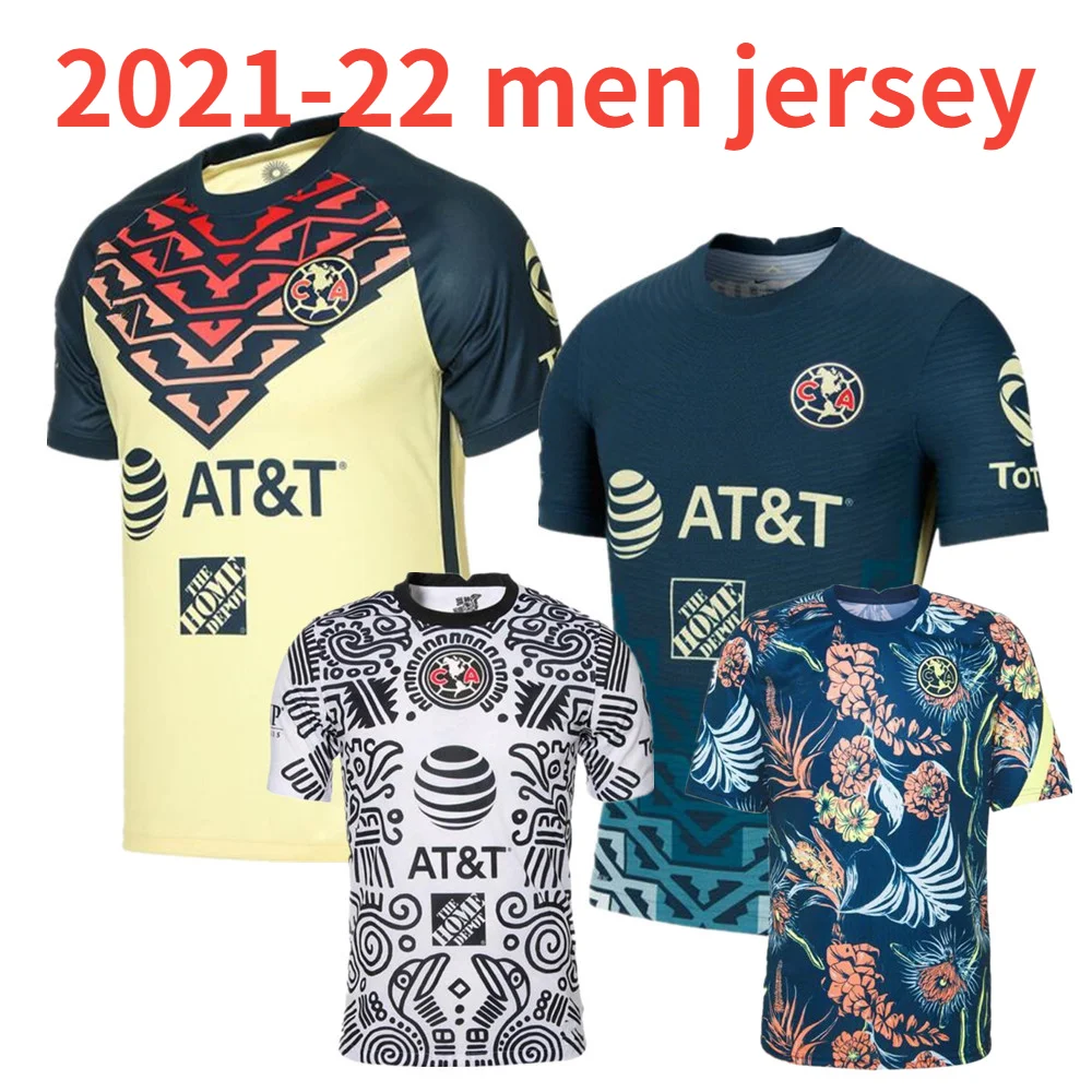 

2021 22 Liga MX Club America soccer jersey home away Jerseys R. Martinez GIOVANI football shirt