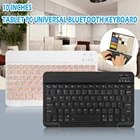 Беспроводная мини-клавиатура, портативная компьютерная клавиатура для ipad, телефона, планшета, перезаряжаемая клавиатура для Android, IOS