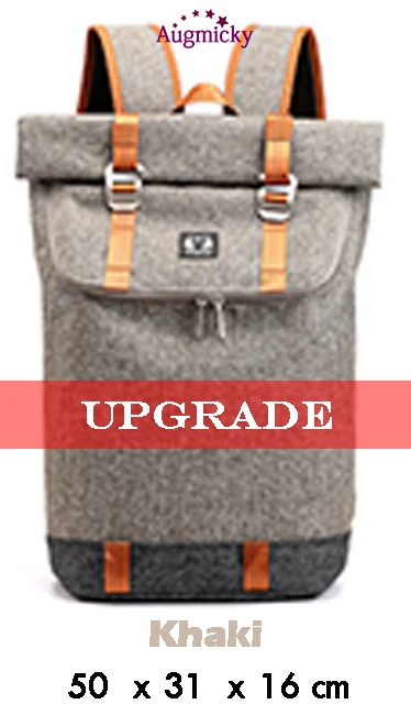 upgrade Khaki 17,3 дюймов рюкзак для ноутбука мужской Противоугонный рюкзак для путешествий Бизнес рюкзаки школьная сумка чехол для путешествий рюкзак женский рюкзак Mochila - Цвет: upgrade Khaki