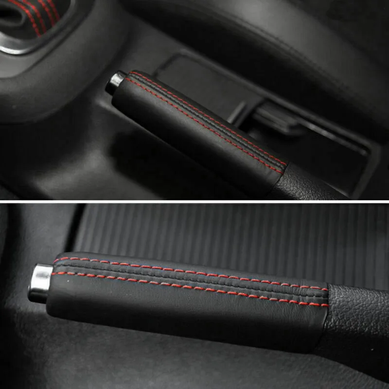 Автомобильная кожаная ручка сменная Крышка для Jetta Golf Rabbit EOS MK5 MK6 1KD 711 461A |