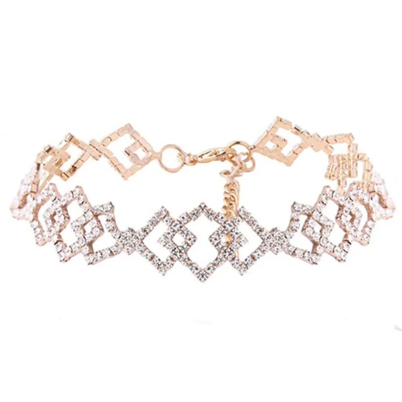 Ожерелье-чокер женское в готическом стиле стразы | Украшения и аксессуары