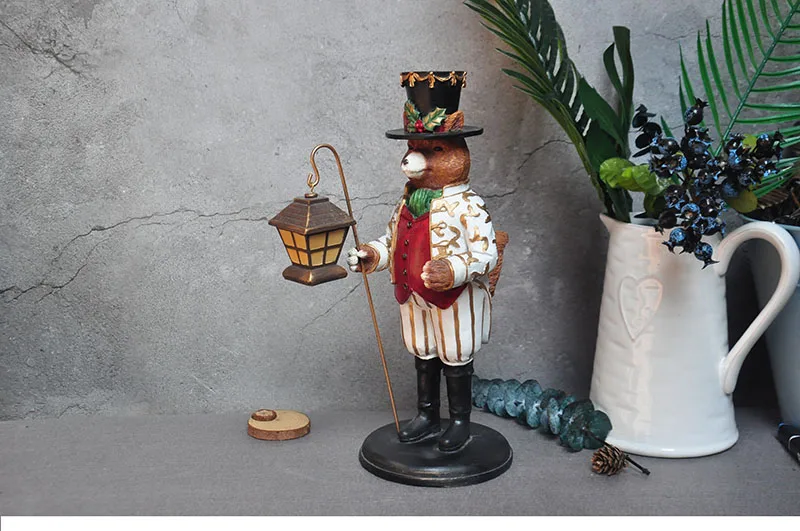 Светильники в американском стиле с изображением лисы джентльмена