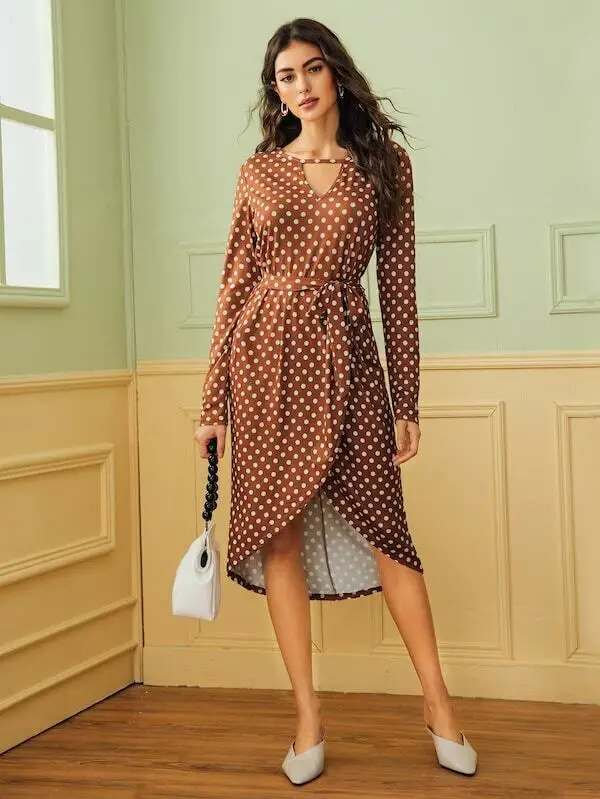 

Women Sexy V Neck Maxi Long Sleeve Dress Prom Evening Party Autumn Sundress AU