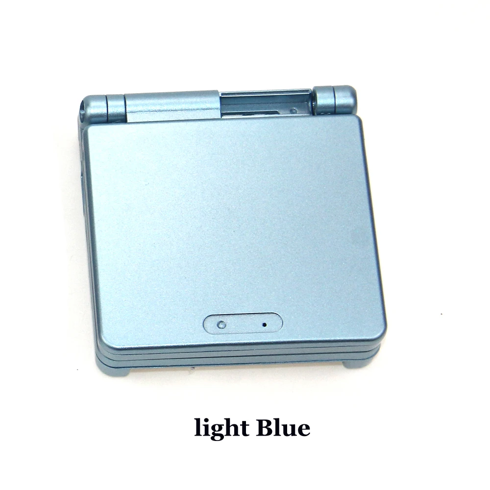 light Blue Полная замена корпуса для nintendo Gameboy Advance SP для GBA SP чехол для игровой консоли - Цвет: light Blue
