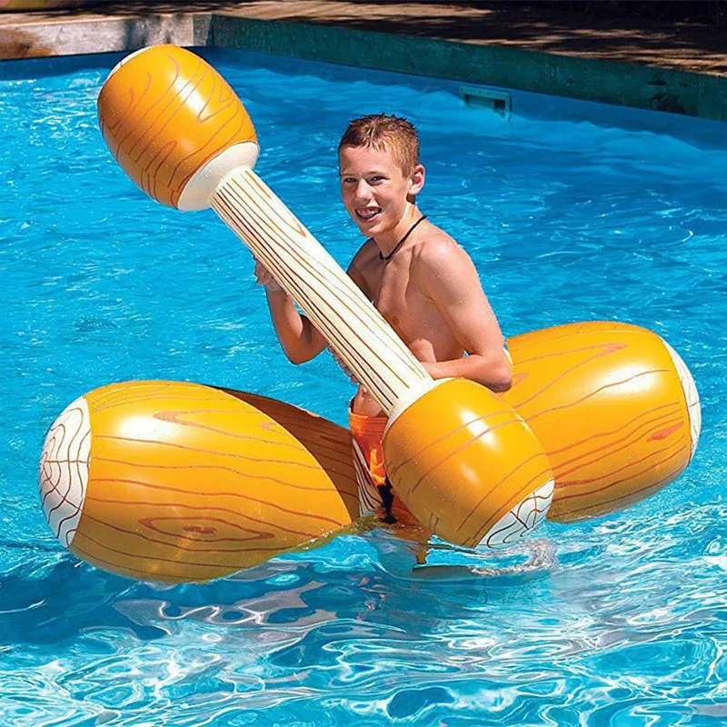 

4 Pieces/Set Joust Swimming Pool Float Game Toys Ride-on Inflatable Water Sport Plaything For Children Adult Gladiator Raft boia