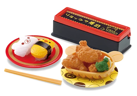 Капсульная игрушка Gashapon Япония повторное оформление Rilakkumas суши-буфет