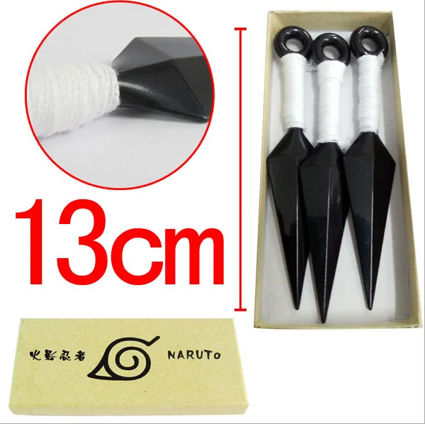 Бесплатная доставка аниме Наруто Коноха Нинья Какаши косплей реквизит ножи