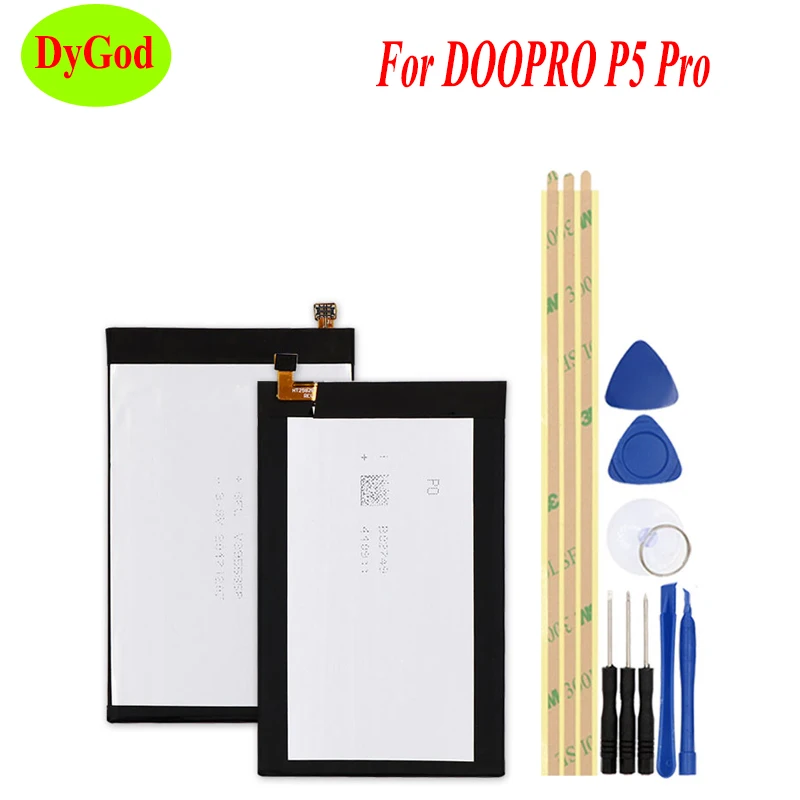 DyGod 3300 мАч для DOOPRO P5 Pro батарея мобильного телефона Высококачественная запасная с