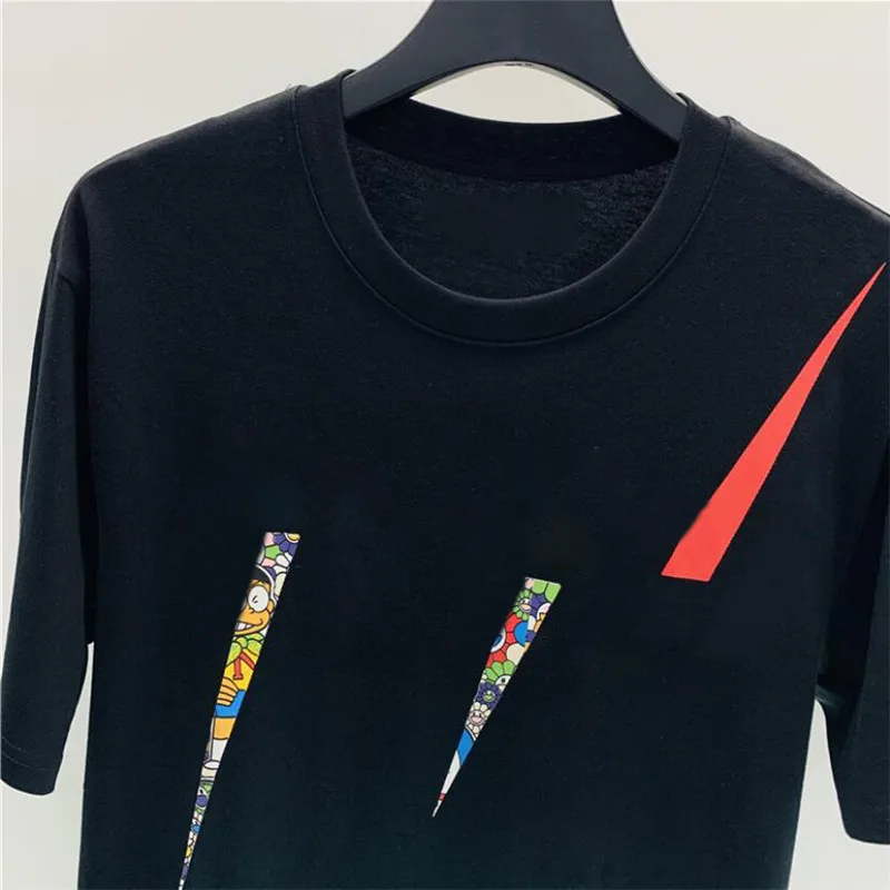 

2021 tee Brand Design shirt Summer Street Wear Europe Fashion Men High Quality Cotton Tshirt Casual Short Sleeve G601 M-XXL