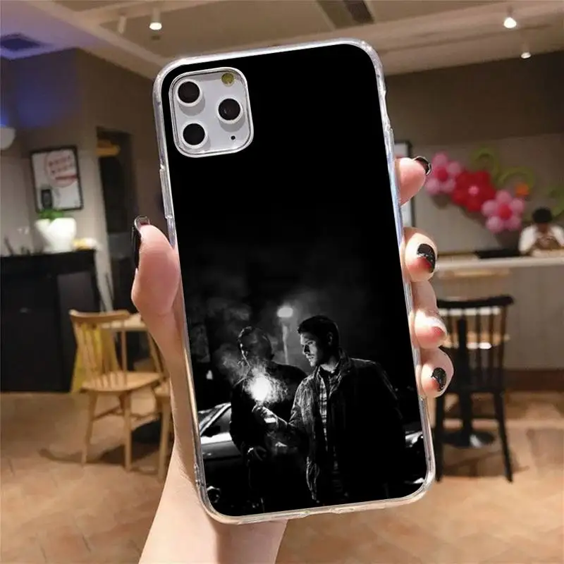 

Supernatural Join The Hunt Phone Case Transparent for iPhone 6 7 8 11 12 s mini pro X XS XR MAX Plus cover funda shell