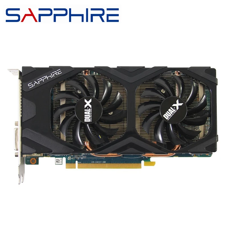 Б/у видеокарты SAPPHIRE HD 7850 2 Гб GPU для AMD Radeon HD7850 GDDR5 HDMI DVI игровой настольный компьютер