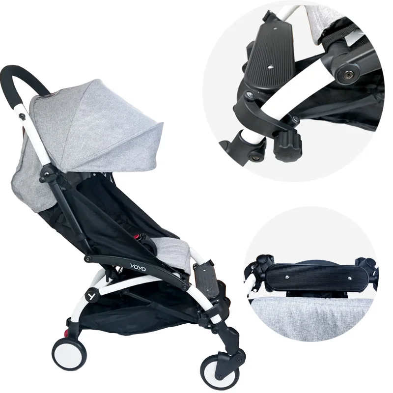 Новый 16 см ноги расширение Подножка для yoya Йо йо + BabyThrone Детское время коляска
