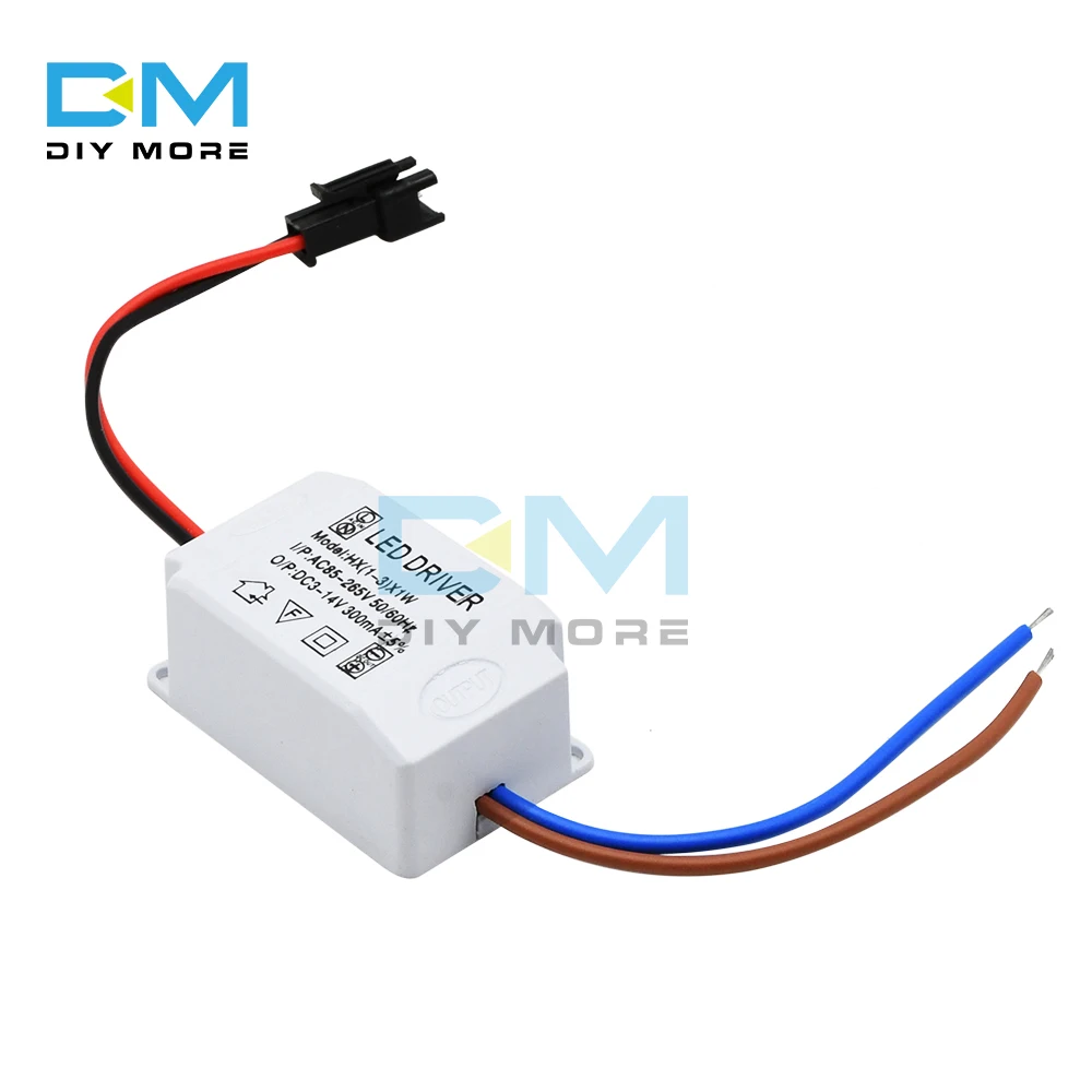 1X AC 85V 265V к DC 2V 12V светодиодный электронный трансформатор драйвер питания 3X1W|dc