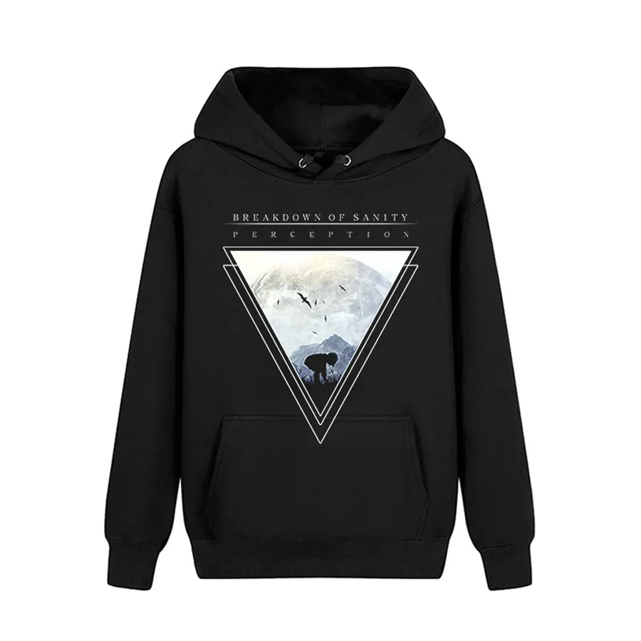 Толстовка с капюшоном Sanity свитшот ракушкой в стиле рок черные худи панк тяжелый