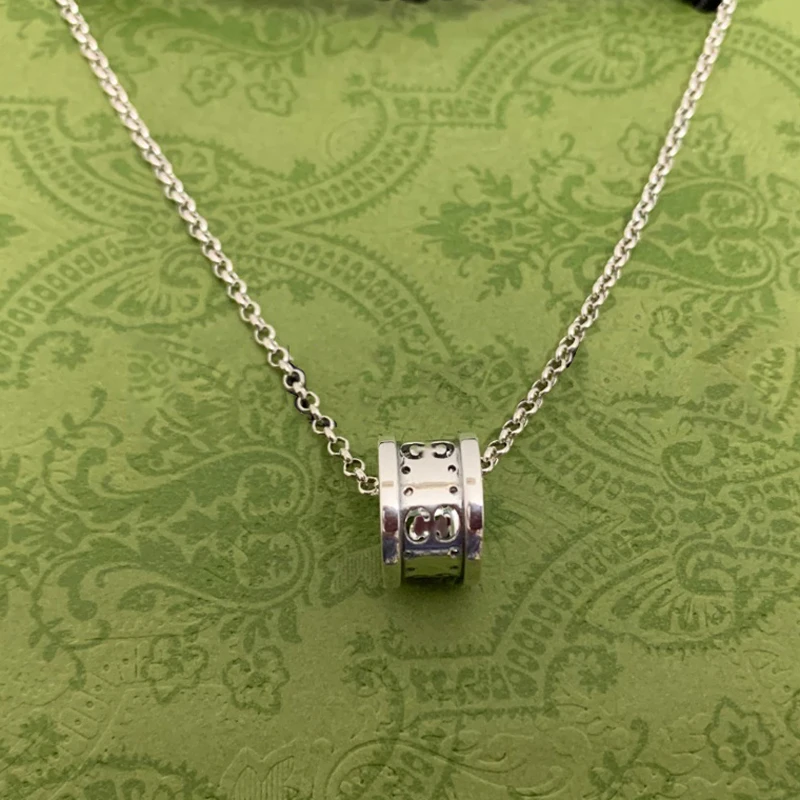 

Женское и мужское ожерелье из серебра 925 пробы с маленькой талией