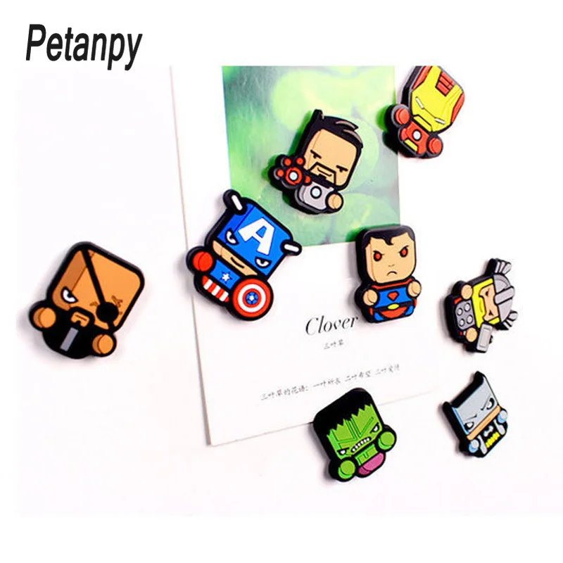 1 шт. Мультяшные магниты на холодильник с изображением мстителя Marvel сувенир