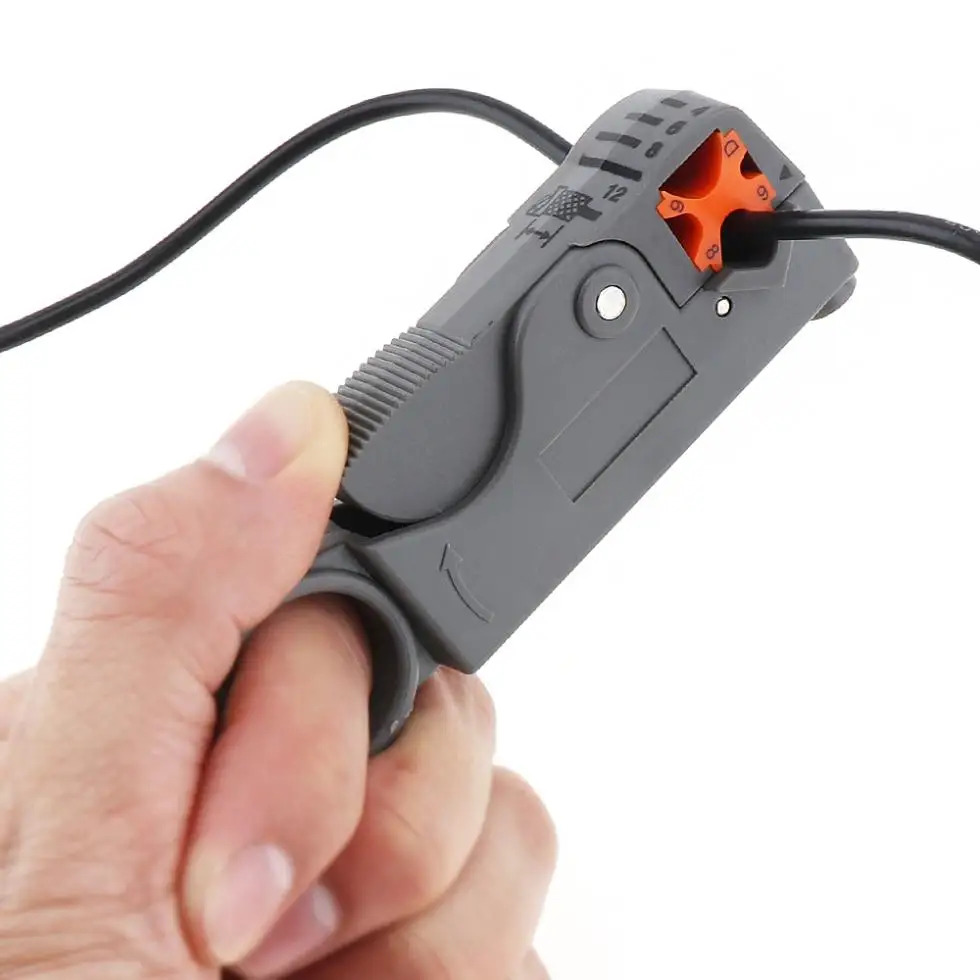 Многофункциональный инструмент для зачистки коаксиального кабеля сетевая