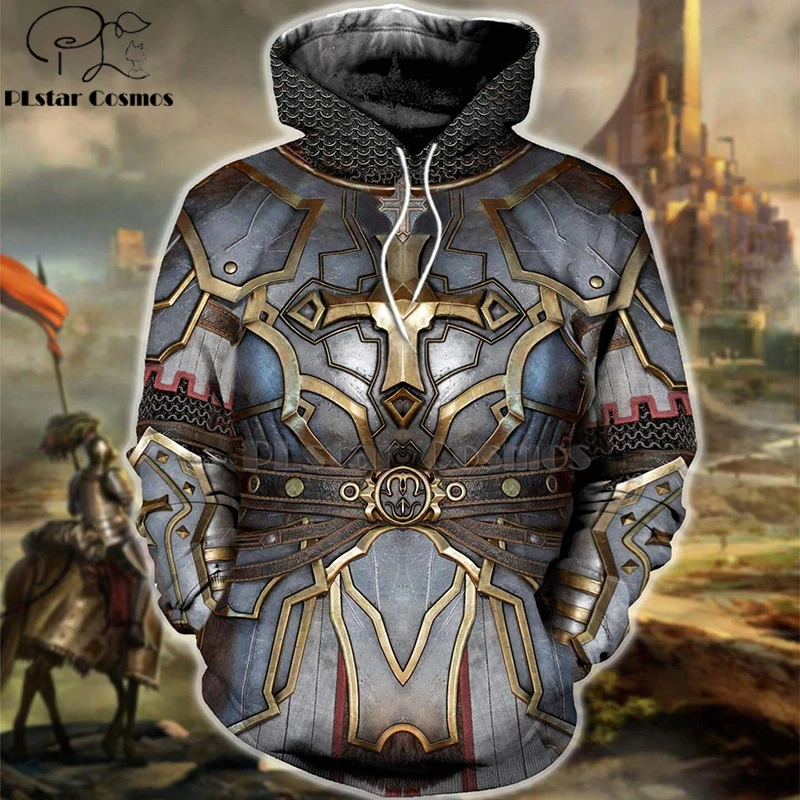 

PLstar Cosmos All Over Printed Knights Templar 3d hoodies/Sweatshirt Winter autumn funny Harajuku Long sleeve streetwear-33