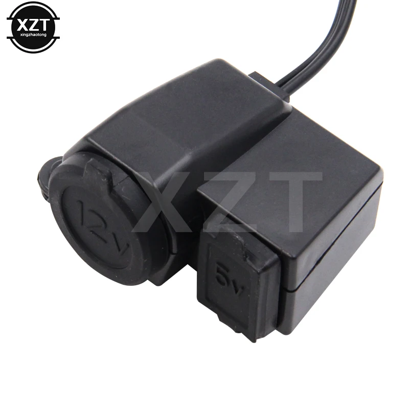 Водонепроницаемый Usb разъем питания для мотоцикл 12 V пробки прикуривателя usb